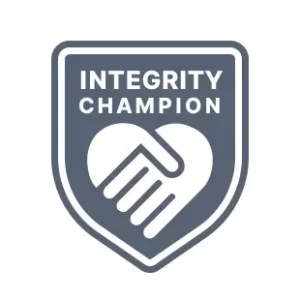 Sales Badge - Integrity Champion