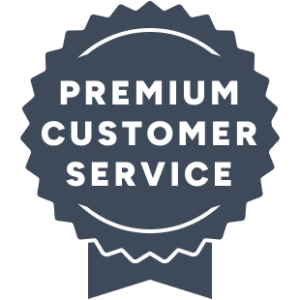 badge - premium customer service