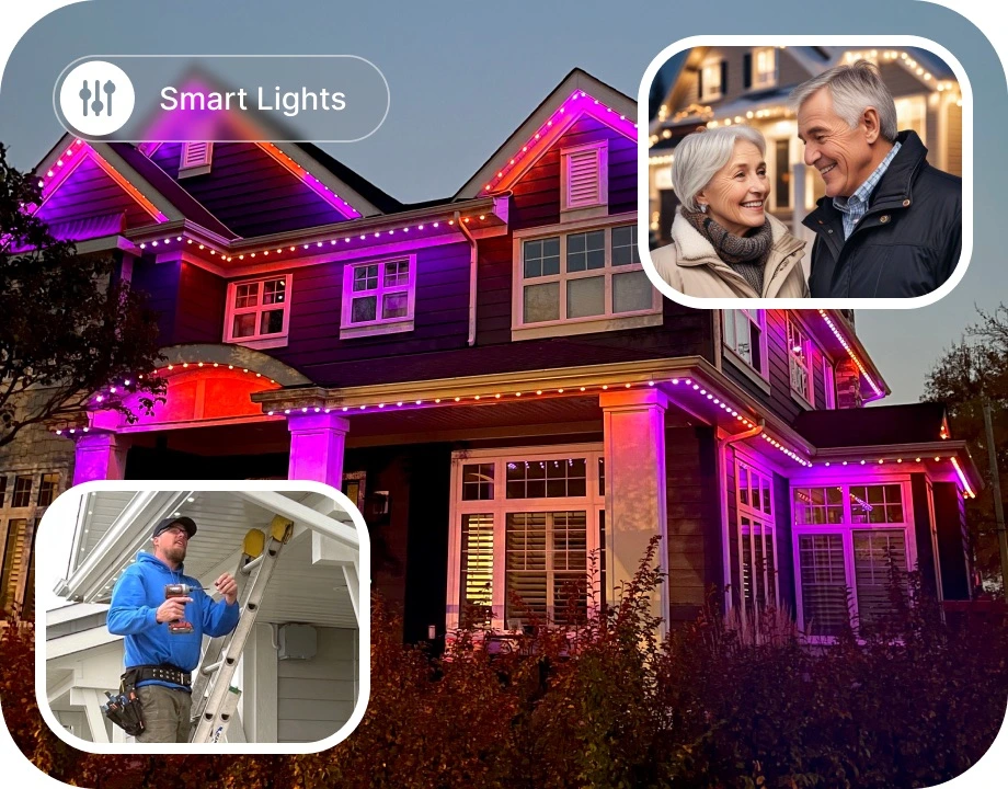 Permanent outdoor lights guide - header